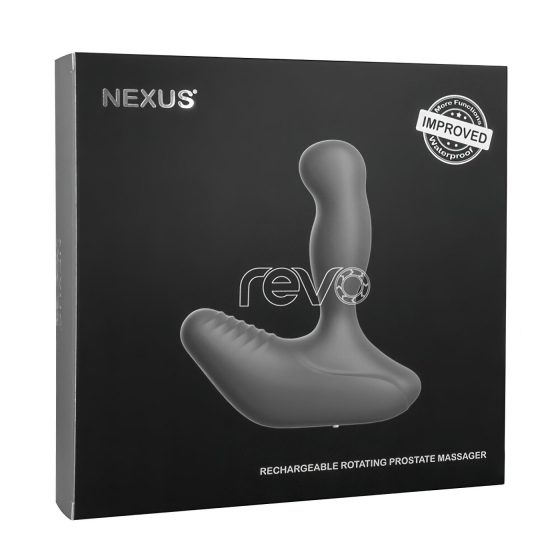 Nexus Revo - nová generácia rotačného prostatického vibrátora (čierny)