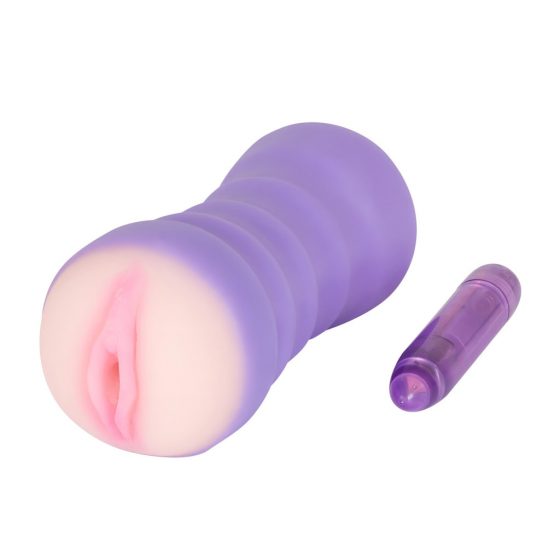 You2Toys Gina's Vibrating Pussy - masturbátor s vyberateľným vibrátorom