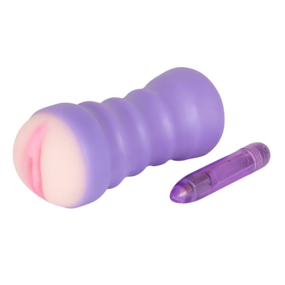 You2Toys Gina's Vibrating Pussy - masturbátor s vyberateľným vibrátorom