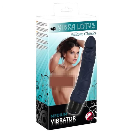 / You2Toys Vibra Lotus Medium - silikónový vibrátor (21 cm)