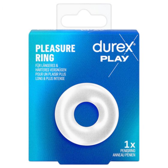 Durex Pleasure Ring - erekčný krúžok (priehľadný)