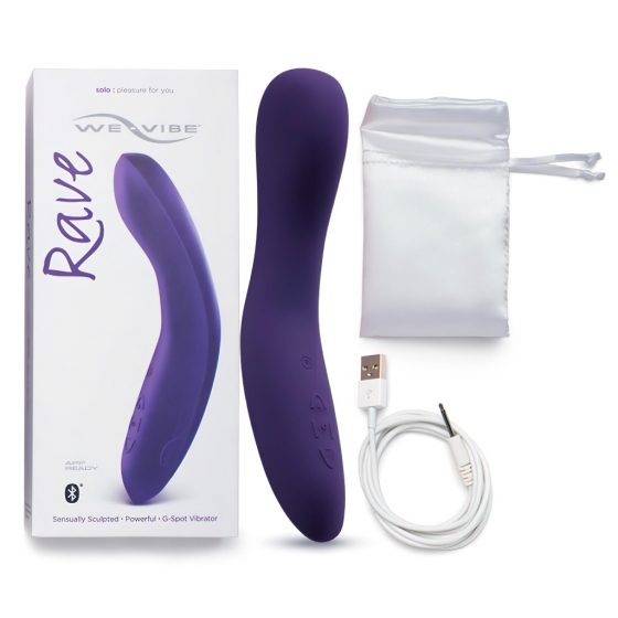 We-Vibe Rave - Inteligentný nabíjateľný vibrátor na bod G (fialový)