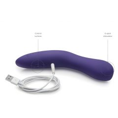   We-Vibe Rave - Inteligentný nabíjateľný vibrátor na bod G (fialový)