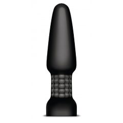   B-Vibe Rimming Remote Control Plug - análny vibrátor (čierny)