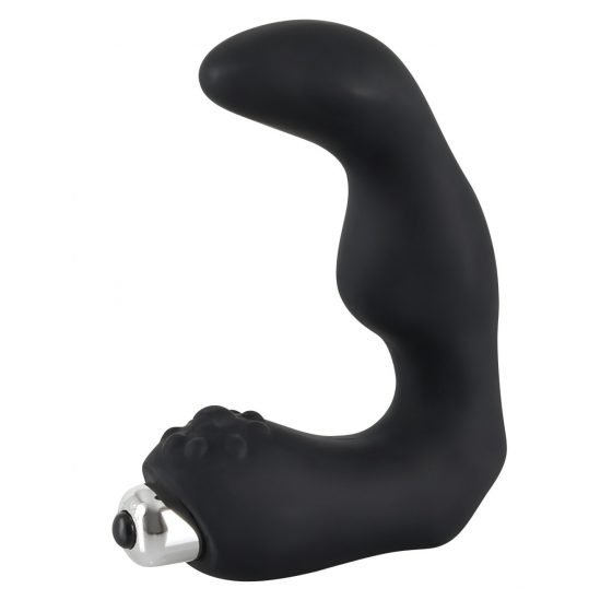 Rebel prostate vibrator - zahnutý vibrátor na prostatu (čierny)