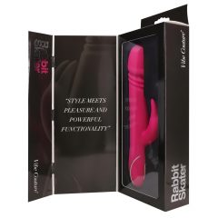   / Vibe Couture Rabbit Skater - Vibrátor na stimuláciu bodu G s funkciou prirážania (pink)