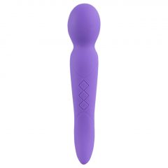   SWEET SMILE Wand Dual Motor Vibe - masážny vibrátor (fialový)