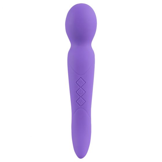 SWEET SMILE Wand Dual Motor Vibe - masážny vibrátor (fialový)