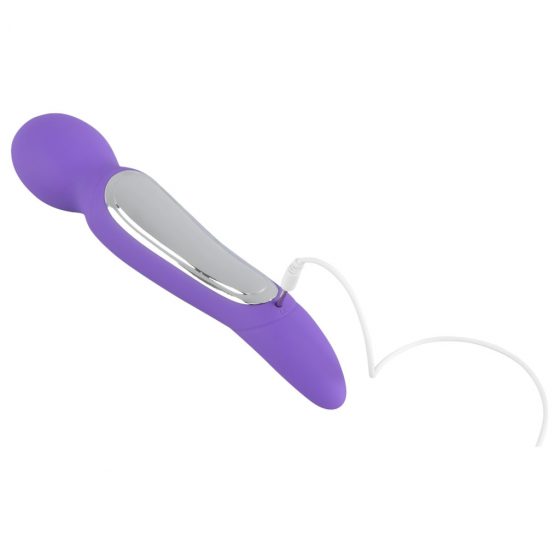 SWEET SMILE Wand Dual Motor Vibe - masážny vibrátor (fialový)