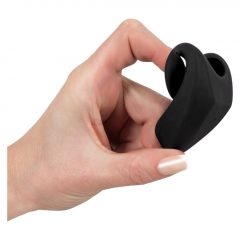   Lust Vibrating Cock Ring- nabíjací vibračný krúžok na penis (čierny)