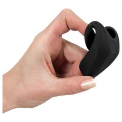   Lust Vibrating Cock Ring- nabíjací vibračný krúžok na penis (čierny)