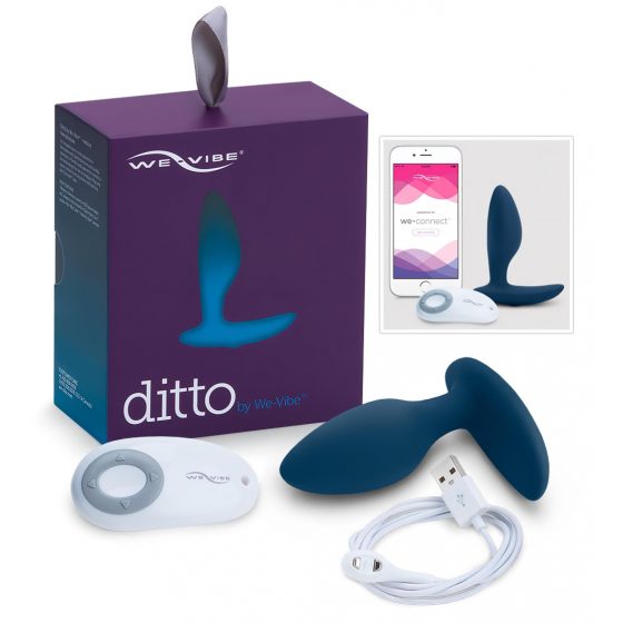 We-Vibe Ditto - nabíjací análny vibrátor (tyrkysový)