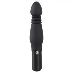   You2Toys Thrusting Anal Vibe - análny vibrátor s posuvom (čierny)