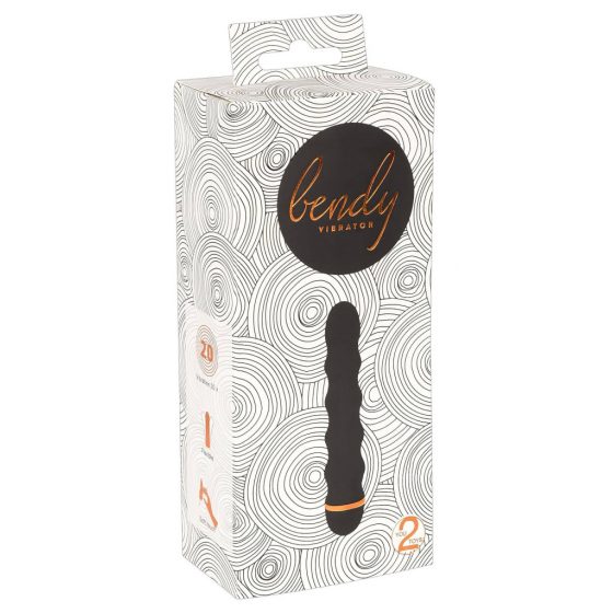 You2Toys - Bendy Wavy - vlnitý vibrátor s 20 rytmami (čierny)