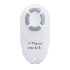   We-Vibe Match - vodotesný, nabíjací párový vibrátor (modrý)