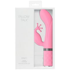   Pillow Talk Kinky - dobíjací vibrátor s dvoma morotmi na bod G (ružový)