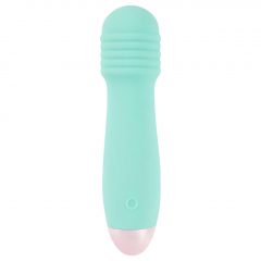   Cuties Mini Wand - nabíjací, mini masážny vibrátor (zelený)