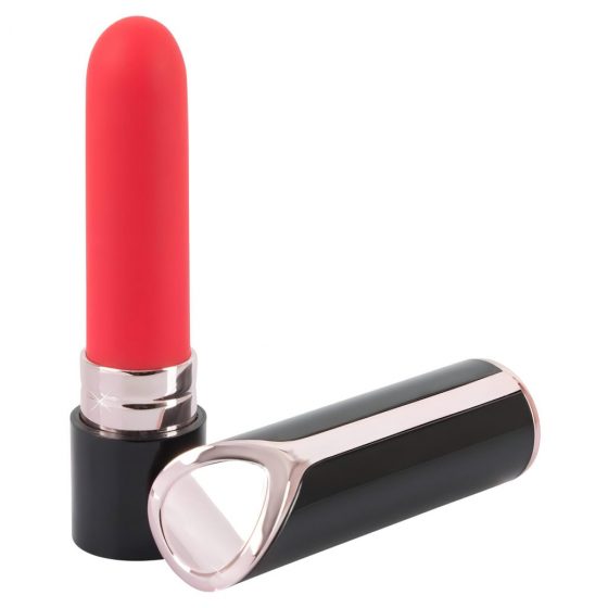 You2Toys Lipstick- nabíjací rúžový vibrátor (červeno-čierny)