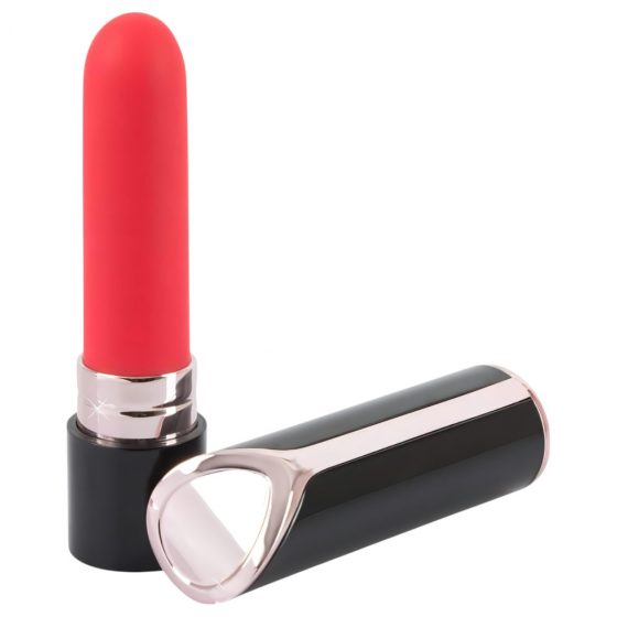 You2Toys Lipstick- nabíjací rúžový vibrátor (červeno-čierny)