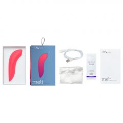   We-Vibe Melt - nabíjací vodotesný smart stimulátor klitorisu (koralový)