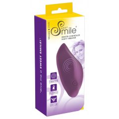   SMILE Panty - rádiovo ovládaný, vodotesný vibrátor na klitoris (fialový)