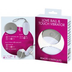   You2Toys - Love ball - akkus, 2in1 vibrációs tojás (szürke)