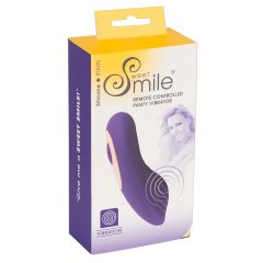   SMILE Panty - dobíjací rádiový vibrátor na klitoris (fialový)