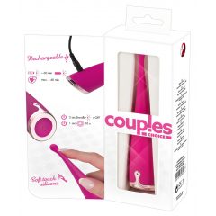   Couples Choice Spot Vibrator - nabíjací vibrátor na klitoris (ružový)