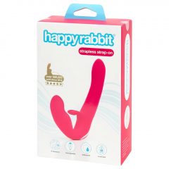 Happyrabbit Strapless - vibrátor bez ramienok (ružový)