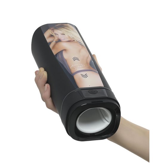 Kiiroo Onyx+ Jessica Drake - dobíjací interaktívny masturbátor (čierny)