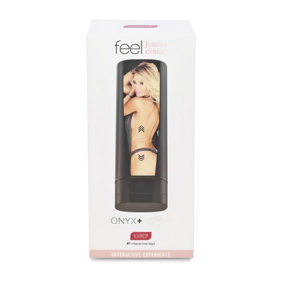 Kiiroo Onyx+ Jessica Drake - dobíjací interaktívny masturbátor (čierny)