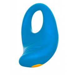   ROMP Juke - nabíjací, vodotesný krúžok na penis (modrý)