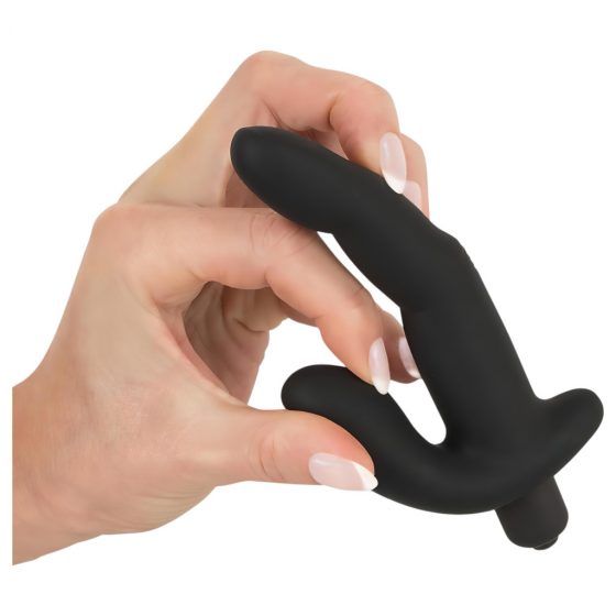 Rebel Naughty Finger - vibrátor na prostatu (čierny)