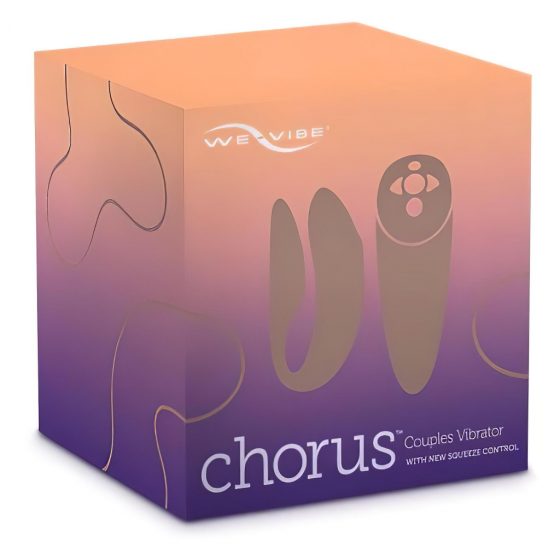 Chorus by We-Vibe - nabíjací, smart vibrátor na bod G a klitoris (fialový)