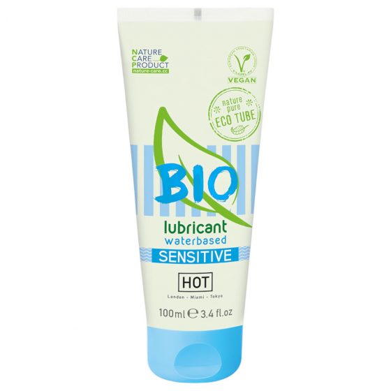 HOT Bio Sensitive - vegánsky lubrikant na báze vody (100ml)