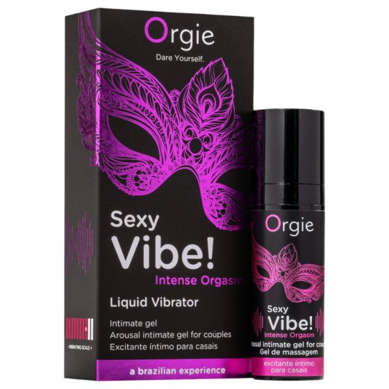 Orgie Sexy Vibe Orgasm - unisex tekutý vibrátor (15ml)