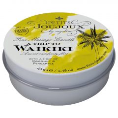   Petits Joujoux Waikiki - masážna sviečka - 43 ml (kokos - ananás)