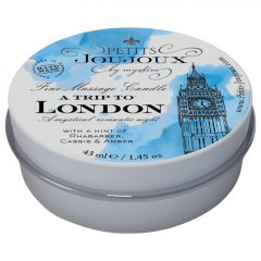   Petits Joujoux London - masážna sviečka - 43 ml (rebarbora - ambra)