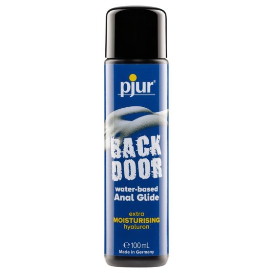 pjur BLACK DOOR - Análny lubrikant na báze vody (100 ml)