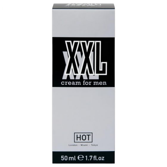 HOT XXL - intímny krém pre mužov (50 ml)