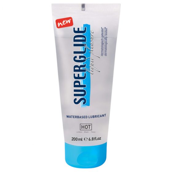 HOT Superglide - lubrikačný gél na báze vody (200 ml)