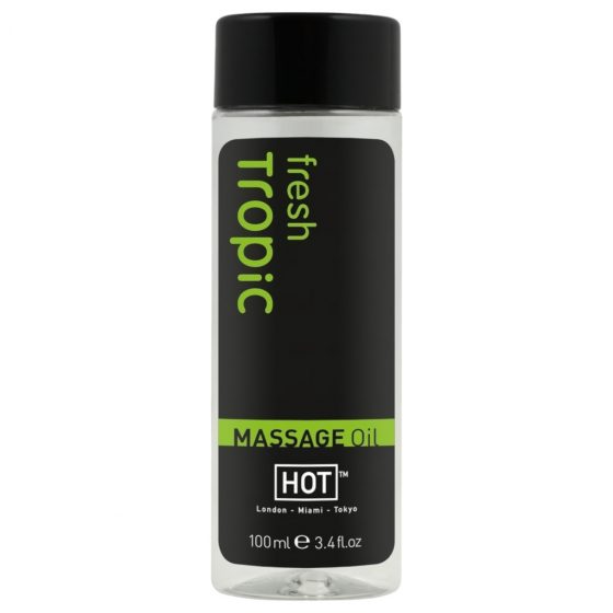 HOT masážny olej - čerstvé trópy (100 ml)