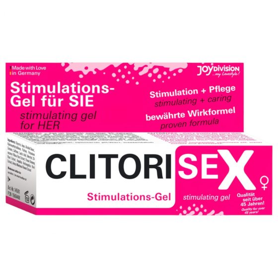 CLITORISEX - intímny krém pre ženy (25 ml)