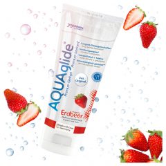 AQUAglide - vodný lubrikant - jahoda (100ml)