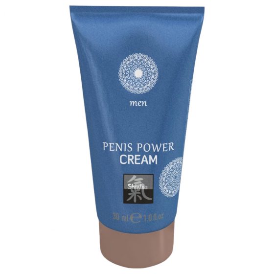 HOT Shiatsu Penis Power - stimulačný intímny krém pre mužov (30 ml)