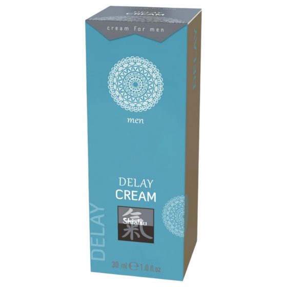 HOT Shiatsu Delay - krém na oddialenie ejakulácie pre mužov (30ml)