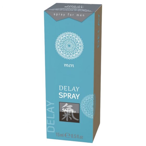 HOT Shiatsu Delay - spray na oddialenie ejakulácie pre mužov (15 ml)