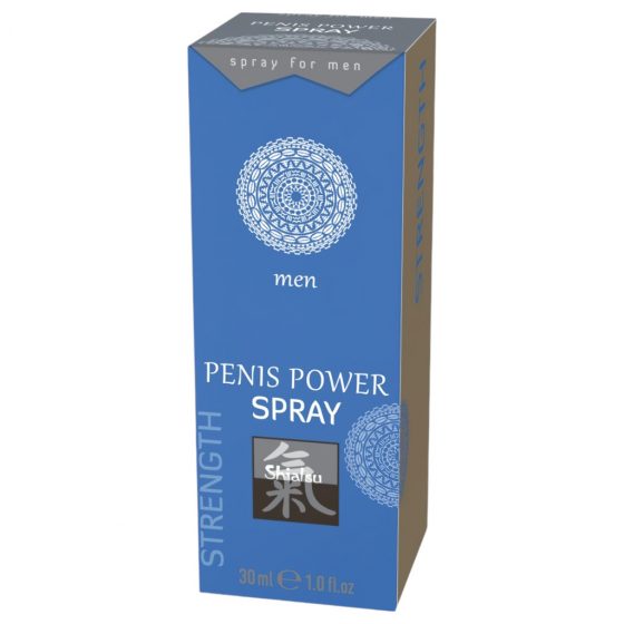 HOT Shiatsu Penis Power - stimulačný intímny sprej pre mužov (30 ml)