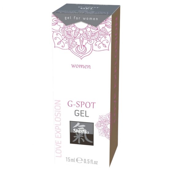 HOT Shiatsu G-Spot - Intímny gél na stimuláciu bodu G (15 ml)