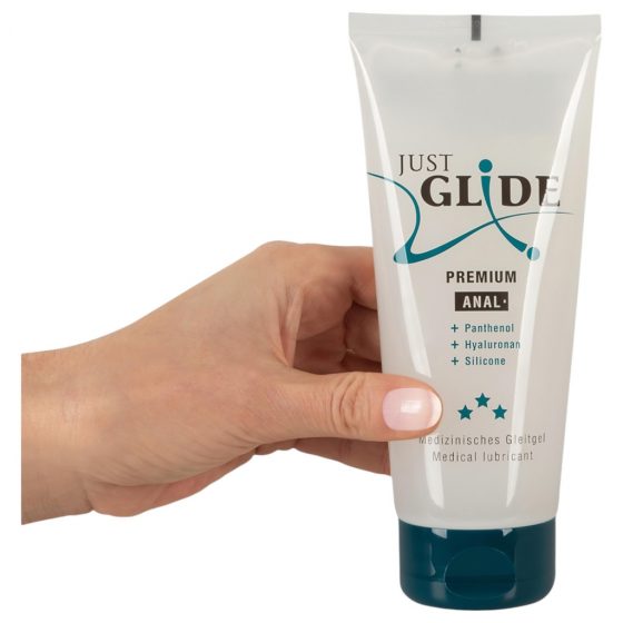 Just Glide Premium Anal - vyživujúci análny lubrikant (200ml)